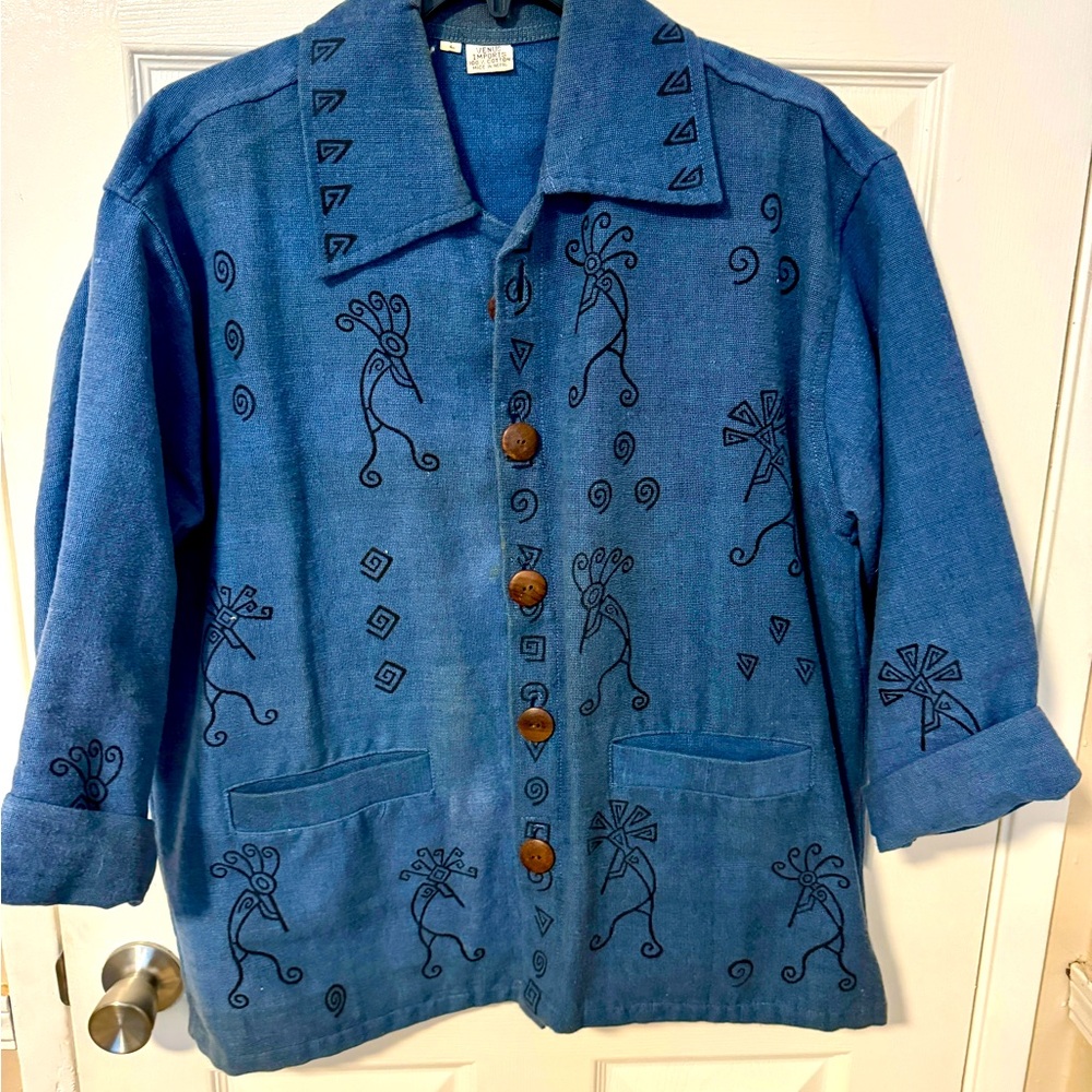 Venus Imports. 100% cotton canvas jacket.
